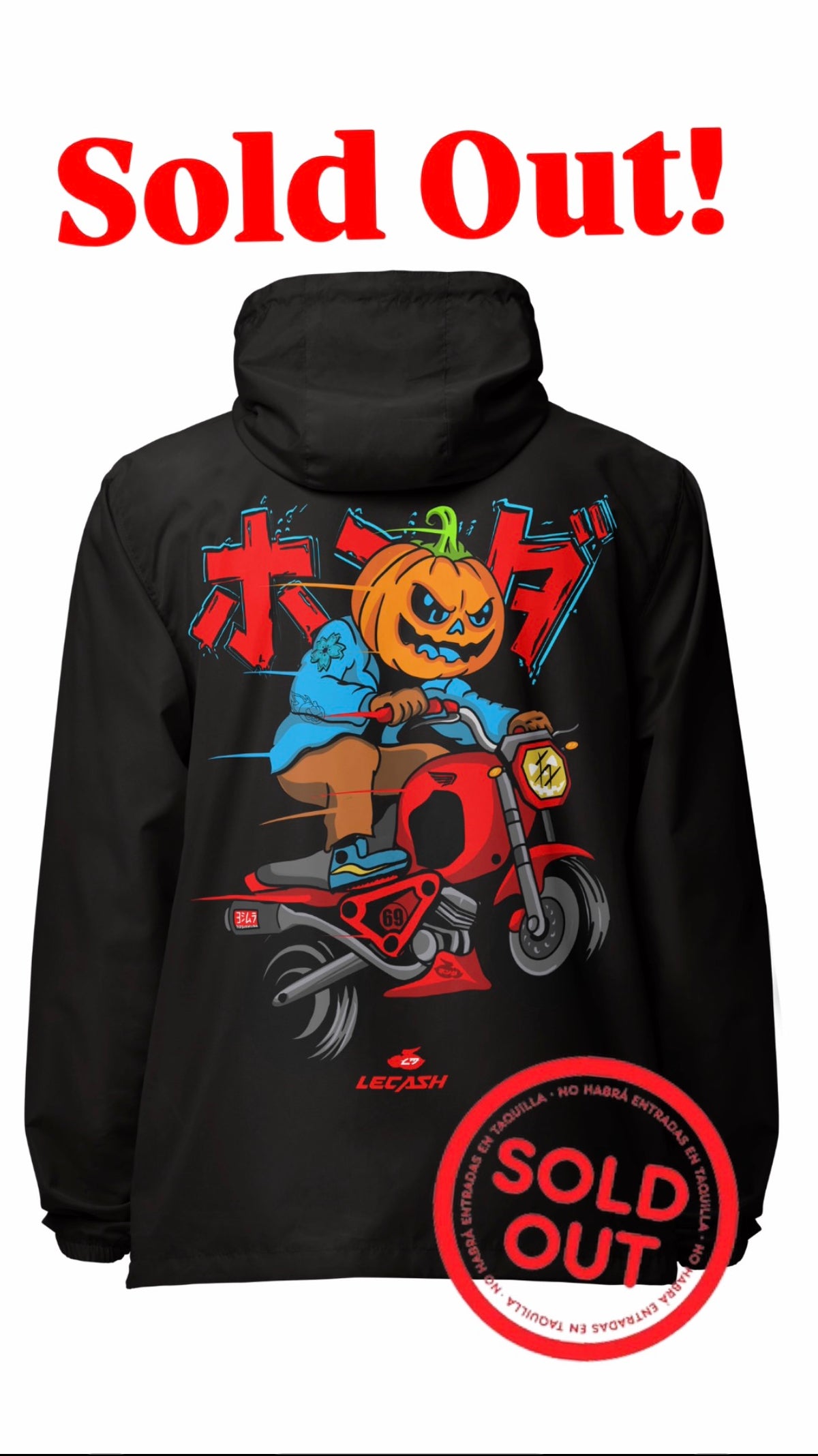 Grom’Pkin windbreaker